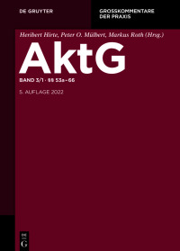 Cover image: §§ 53a-66 5th edition 9783110293128