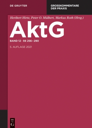 Imagen de portada: §§ 256-290 5th edition 9783110293203