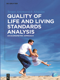 Imagen de portada: Quality of Life and Living Standards Analysis 1st edition 9783110316247