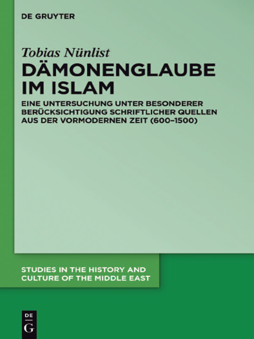 Dämonenglaube im Islam 1st Edition