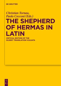 Cover image: The Shepherd of Hermas in Latin 1st edition 9783110340204
