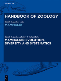 Imagen de portada: Mammalian Evolution, Diversity and Systematics 1st edition 9783110275902