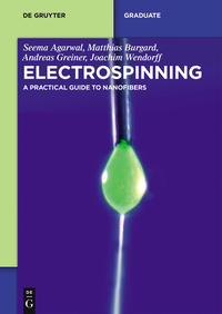 Cover image: Electrospinning 1st edition 9783110331806