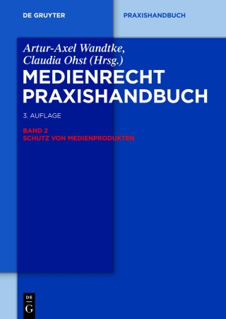 Cover image: Schutz von Medienprodukten 3rd edition 9783110313932