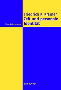 表紙画像: Zeit und personale Identität 1st edition 9783110351491