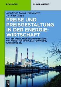 Titelbild: Preise und Preisgestaltung in der Energiewirtschaft 1st edition 9783110354621