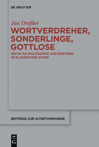 Immagine di copertina: Wortverdreher, Sonderlinge, Gottlose 1st edition 9783110345513