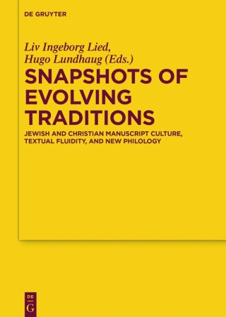 Cover image: Snapshots of Evolving Traditions 1st edition 9783110344189