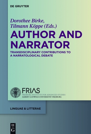 Cover image: Author and Narrator 1st edition 9783110348361
