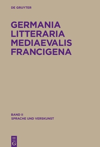 Titelbild: Sprache und Verskunst 1st edition 9783110229738