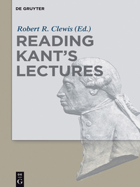 Imagen de portada: Reading Kant's Lectures 1st edition 9783110342321