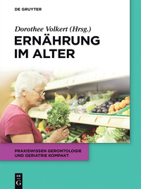 Cover image: Ernährung im Alter 1st edition 9783110344554