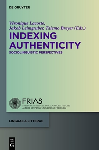 Omslagafbeelding: Indexing Authenticity 1st edition 9783110343472