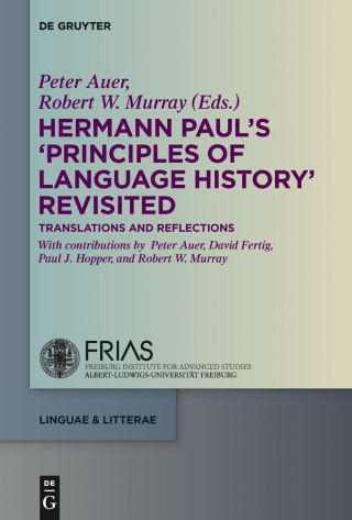 Cover image: Hermann Paul's 'Principles of Language History' Revisited 1st edition 9783110347470
