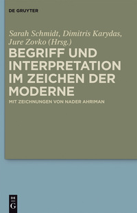 Imagen de portada: Begriff und Interpretation im Zeichen der Moderne 1st edition 9783110359916
