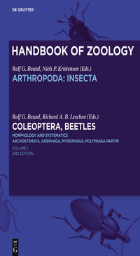 Omslagafbeelding: Coleoptera, Beetles. Morphology and Systematics 2nd edition 9783110249064