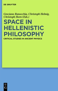 表紙画像: Space in Hellenistic Philosophy 1st edition 9783110364958
