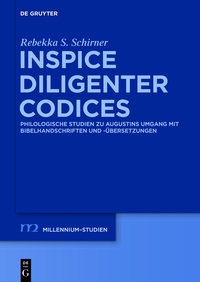 Cover image: Inspice diligenter codices 1st edition 9783110349634