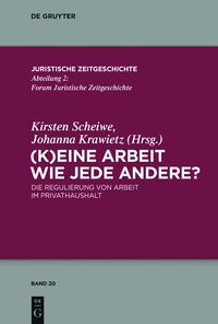 Cover image: (K)Eine Arbeit wie jede andere? 1st edition 9783110358872