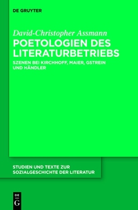 Omslagafbeelding: Poetologien des Literaturbetriebs 1st edition 9783110357660