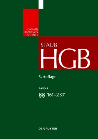 Cover image: §§ 161-237 5th edition 9783899494105