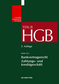 Imagen de portada: Bankvertragsrecht 2 5th edition 9783110375671