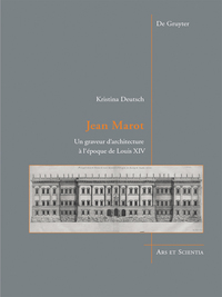 Cover image: Jean Marot 1st edition 9783110375954