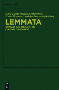 Immagine di copertina: Lemmata 1st edition 9783110354287