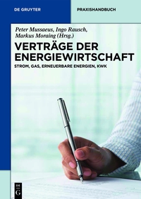 Cover image: Verträge der Energiewirtschaft 1st edition 9783110305050