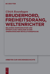Omslagafbeelding: Brudermord, Freiheitsdrang, Weltenrichter 1st edition 9783110309461