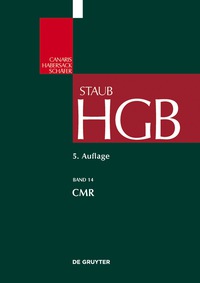 Cover image: CMR 5th edition 9783899494204