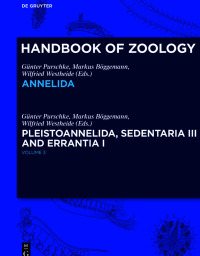 Imagen de portada: Pleistoannelida, Sedentaria III and Errantia I 1st edition 9783110291483