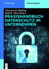 Imagen de portada: Praxishandbuch Datenschutz im Unternehmen 1st edition 9783110301618