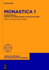 Titelbild: Monastica 1 1st edition 9783110333978
