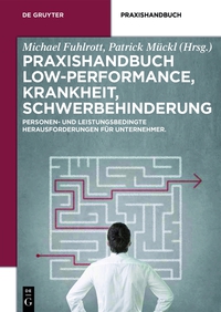 Cover image: Praxishandbuch Low-Performance, Krankheit, Schwerbehinderung 1st edition 9783110338515