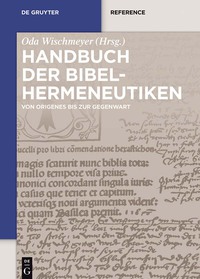 Immagine di copertina: Handbuch der Bibelhermeneutiken 1st edition 9783110329995