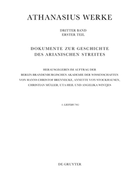 Imagen de portada: Bis zur Synode von Alexandrien 1st edition 9783110203899