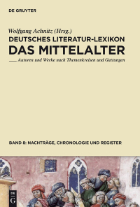 Cover image: Nachträge, Chronologie und Register 1st edition 9783598249976