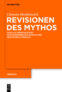 Omslagafbeelding: Revisionen des Mythos 1st edition 9783110363746