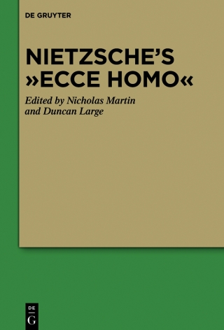 Cover image: Nietzsche’s “Ecce Homo” 1st edition 9783110246544