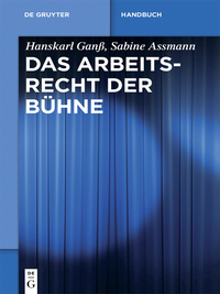 Imagen de portada: Das Arbeitsrecht der Bühne 1st edition 9783110251135