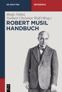 Cover image: Robert-Musil-Handbuch 1st edition 9783110185645