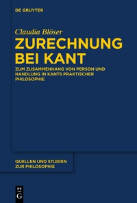 Immagine di copertina: Zurechnung bei Kant 1st edition 9783110370447