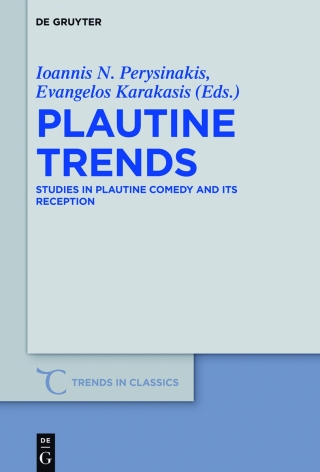 Imagen de portada: Plautine Trends 1st edition 9783110373653
