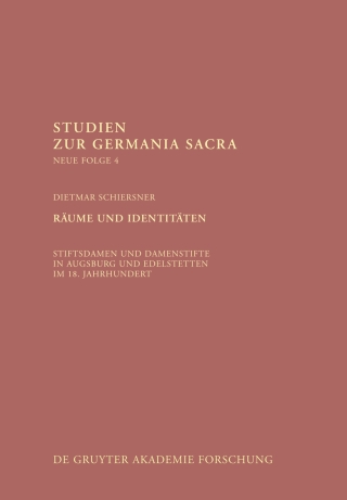 Imagen de portada: Räume und Identitäten 1st edition 9783110340914