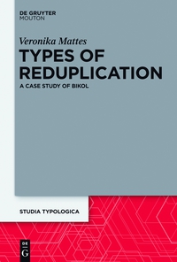 Cover image: Types of Reduplication 1st edition 9783110362978