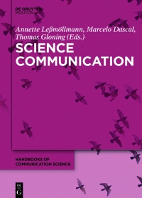 Titelbild: Science Communication 1st edition 9783110255515