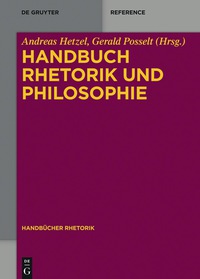 Cover image: Handbuch Rhetorik und Philosophie 1st edition 9783110318098