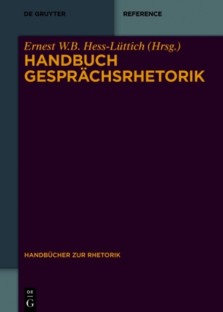 Imagen de portada: Handbuch Gesprächsrhetorik 1st edition 9783110332797