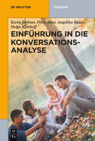 Titelbild: Einführung in die Konversationsanalyse 1st edition 9783110196122
